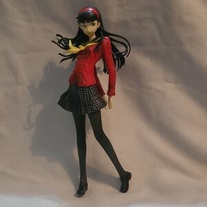 Red and Black Anime Figurine
